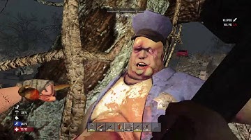 7 Days to Die - Fat Zombie Explosion (Stream Highlight)