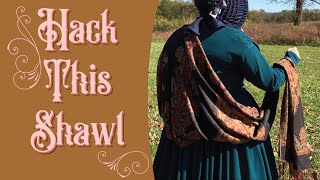 Mini Make: an Early 19th Century Long Shawl