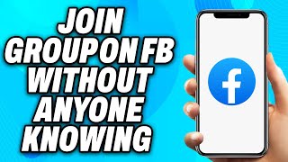 How to join group on facebook without anyone knowing - Easy Fix