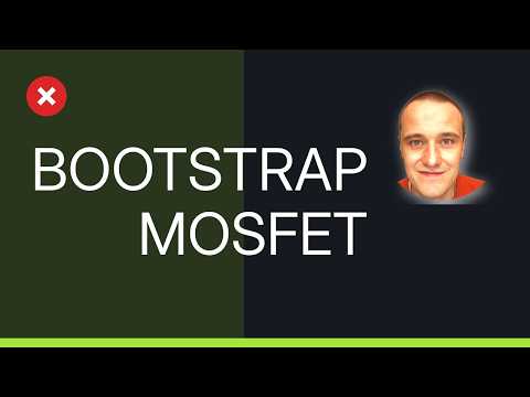Does this high side n-ch mosfet bootstrap circuit work? (2 Solutions!!)