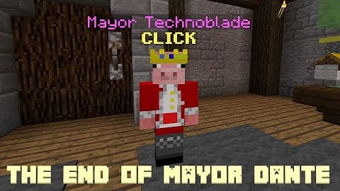 The End of Mayor Dante, New Mayor Technoblade [Hypixel Skyblock]
