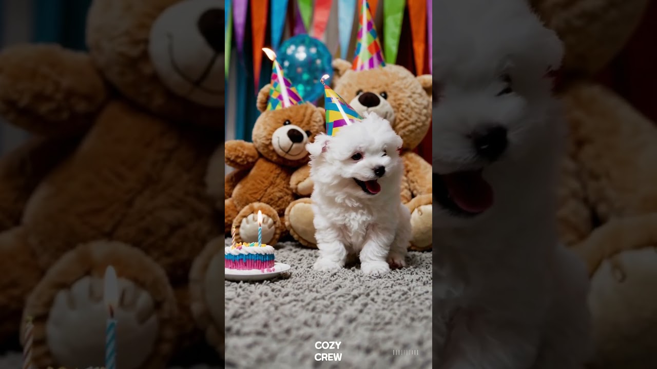 Happy 1st Birthday, Baby Pup! 🎉🐶 A Celebration Full of Love  