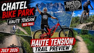 Haute Tension Full Run 🔥 | Châtel Bike Park Red Trail | July 2026