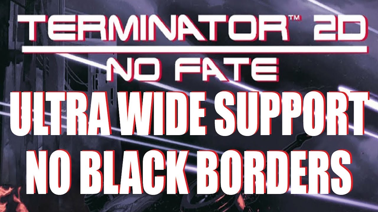 Fix Terminator 2D No Fate Ultra-Wide Black Bars Pillar-Boxing
