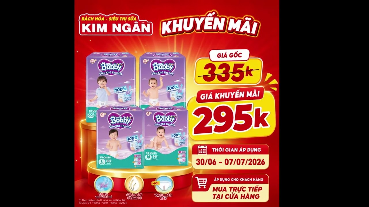 [KM] TÃ BOBBY | Từ 30/06 - 07/07/2026.