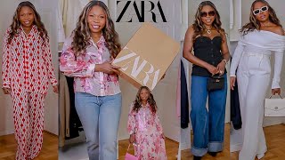 ZARA NEW IN SPRING/SUMMER TRY ON HAUL 2024  + STYLE WITH ME