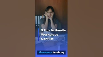 5 Tips to Handle Workplace Conflict #shorts