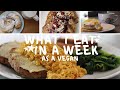 WHAT I EAT IN A WEEK AS A VEGAN // lockdown birthday edition