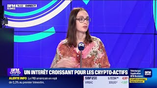 l'intéret croit pour les crypto actifs