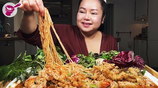 It's Isan time! Let's have Koi KaoPun with rice noodles and pla ra soup 🌶 | Yainang