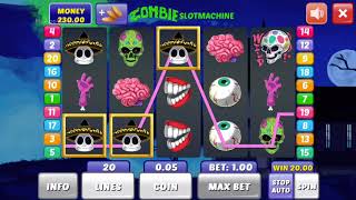 Zombie Slots, Free Casino Slots Machine Gameplay HD 1080p 60fps screenshot 1