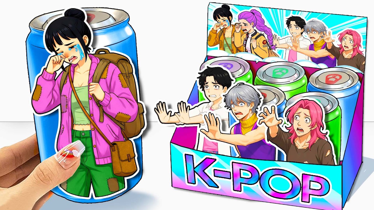 Paper DIY️💖ZOEY Please Come Back Home !😭| KPOP Demon Hunters Wedding Drama DIY Paper Gamer