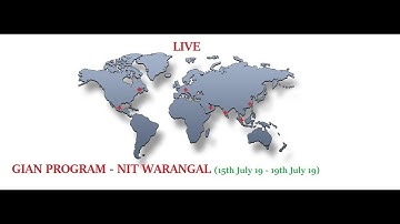 GIAN Day 4 Prof. Ian Gibson, National Institute of Technology Warangal (INDIA)