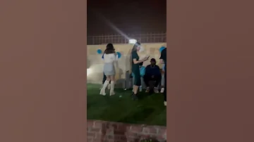 رقص بيسان اسماعيل و لانا محمد و نور مار و انس الشايب علئ اغنيه نور مار لايوتكم 