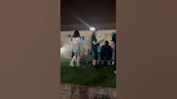 رقص بيسان اسماعيل و لانا محمد و نور مار و انس الشايب علئ اغنيه نور مار لايوتكم 