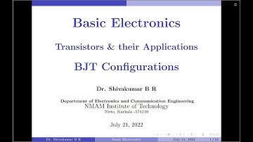 Tutorial 13: BJT configurations