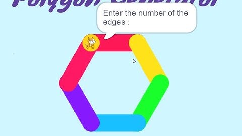 Polygon generator - Scratch Projects 2020