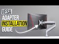 How to Install CREAT3D VESA Adapter on MSI Optix MAG24C, MAG240, MAG27C, MAG270, MAG271 Monitors