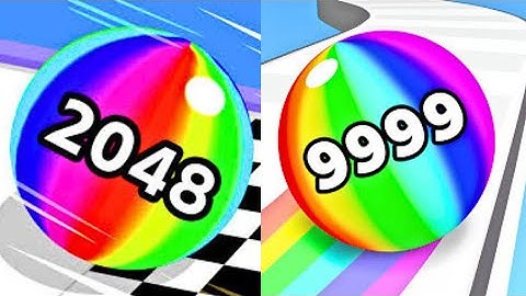 Ball Run 2048 vs Numbers Ball Blend Challenge | Dancing Balls Bounce | Satisfying Gameplay 🔥🎮