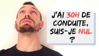 Quel est la moyenne d'heure de conduite ?