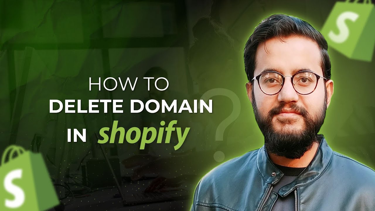 How to Delete a Domain in Shopify | Remove Custom or Third-Party ...