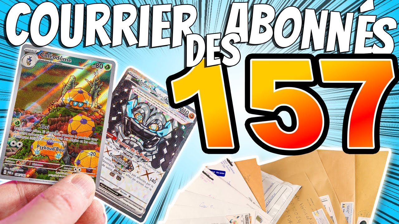 Le Courrier des Abonnés Épisode 157 - Des cartes Ultra Rares pour le début d'Année !