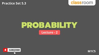 M1C5 Probability Lec-2 | Class 10 SSC | Maharashtra Board | Salman Sir