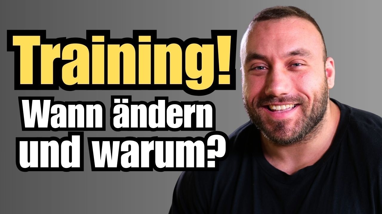 Wann musst du dein Training anpassen?