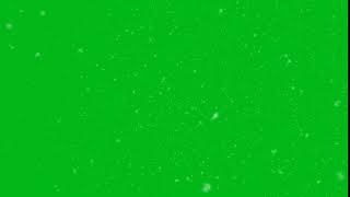 Green Screen Snow