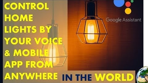 Lights control by google assistant and BLYNK app, NodeMCU and relay board project, ESP8266 project.