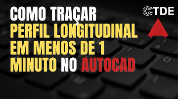 Como traçar perfil longitudinal de forma rápida no AutoCad com o Xsect  - [DICA RÁPIDA 009]