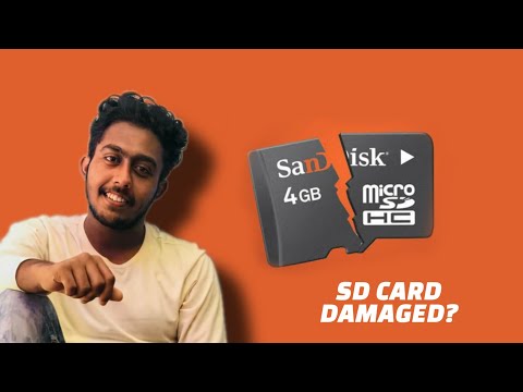 How to repair damaged memmory card | how to repair damaged sd card | Malayalam Explained By SPINACH