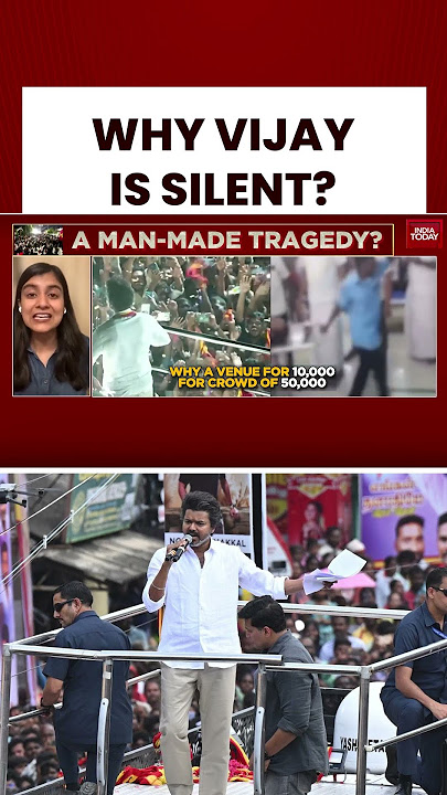 Vijay Remains Silent After Karur Rally Stampede, First Visuals Of The Actor Finally Emerge #vijay