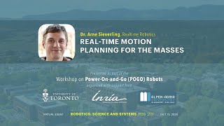 Dr. Arne Sieverling (Realtime Robotics) - Real-time Motion Planning for the Masses