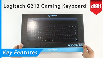 Logitech G213 Gaming Keyboard Key Features
