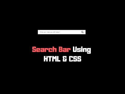 Responsive Search Bar