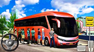Uphill Bus Driving Simulator 2021 - Offroad Passenger Transport Coach Bus Games Android Gameplay screenshot 5