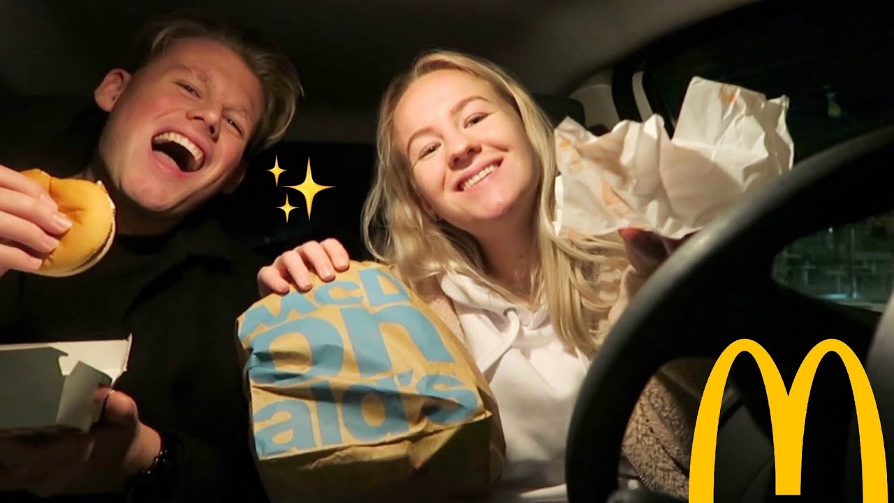 MCDONALD'S CAR MUKBANG🍟🍔 DAILY VLOG 104❤️