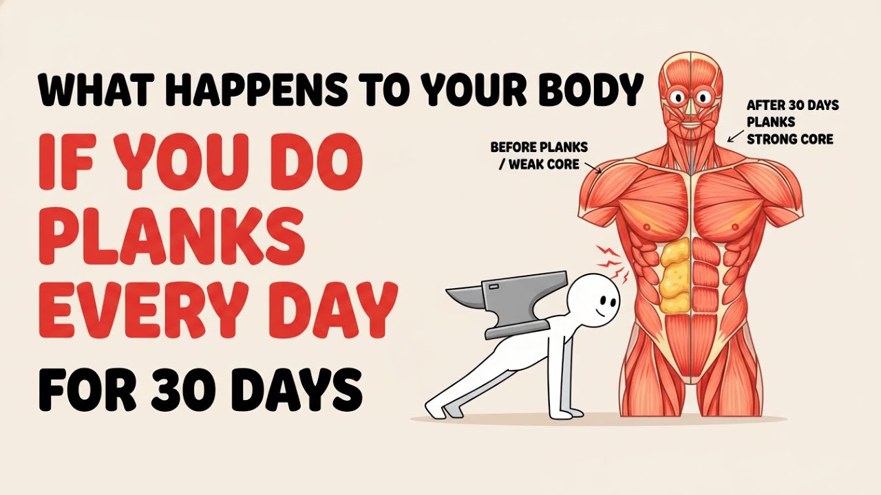 What Happens to Your Body If You Do Planks Every Day for 30 Days | Science Explained