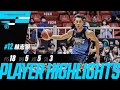 Players’ Highlights｜林志傑扮演板凳暴徒 下半場投3記三分球穩住球隊勝利｜PLG 例行賽｜2022.12.3