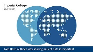 Lord Darzi outlines why sharing patient data is important