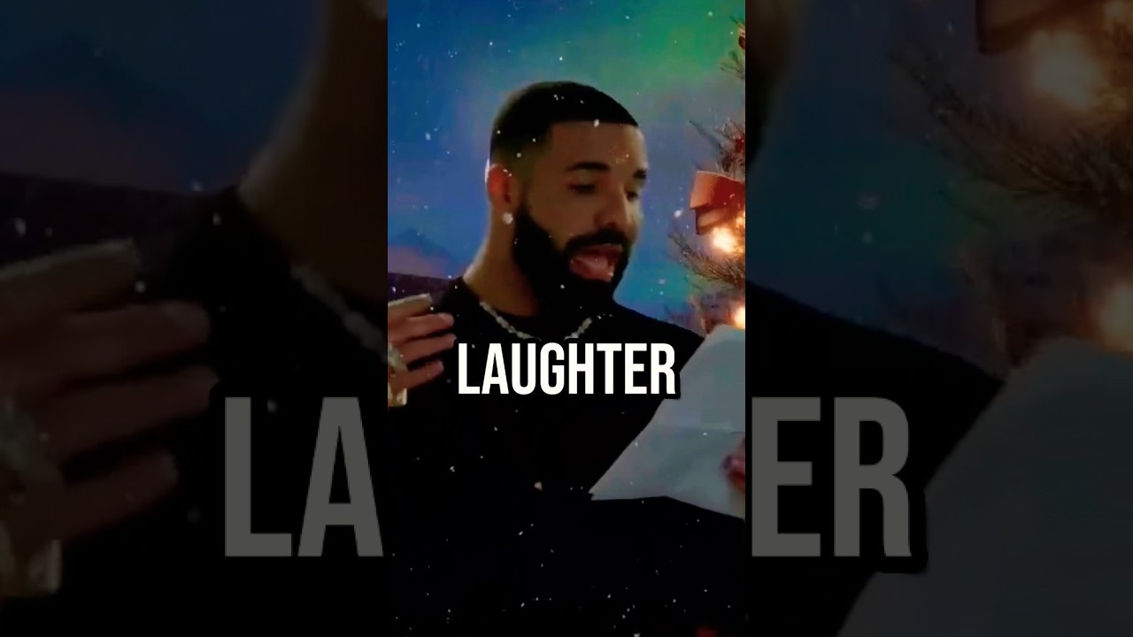 Drake Almost Says F Kendrick When Reading Fan Letter 😂