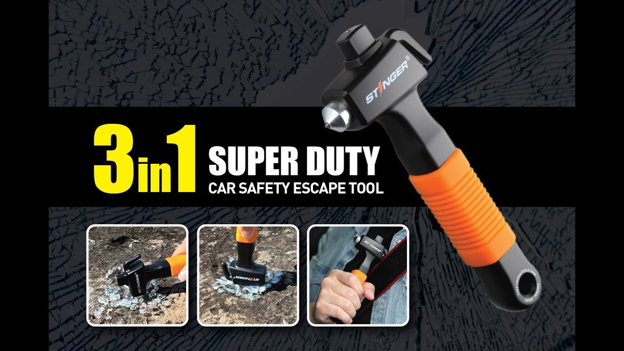 Stinger Super Duty Car Emergency Escape Tool YouTube