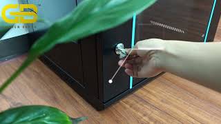 wall mount server rack 6u single section 2024