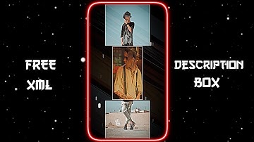 ATTITUDE BOY 🔥 NEW ATTITUDE 😈SONG TRENDING ALIGHT MOTION VIDEO 💥 XML FILE 🎁 #tiktok #xml #trending