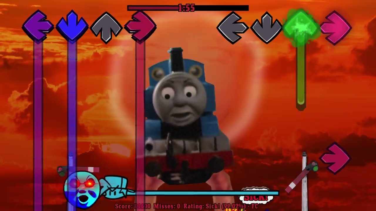 FNF: THOMAS' RAILWAY SHOWDOWN RE-FIRED UP | FISH (FC)