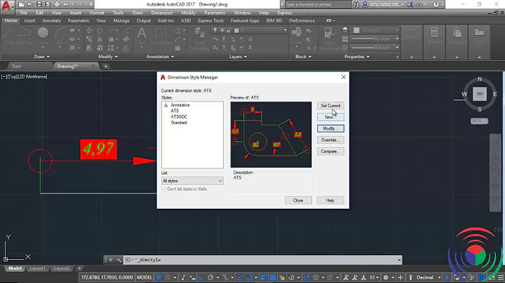 Autodesk AutoCAD: How to use Dimension Style Primary Units Command in Autodesk AutoCAD