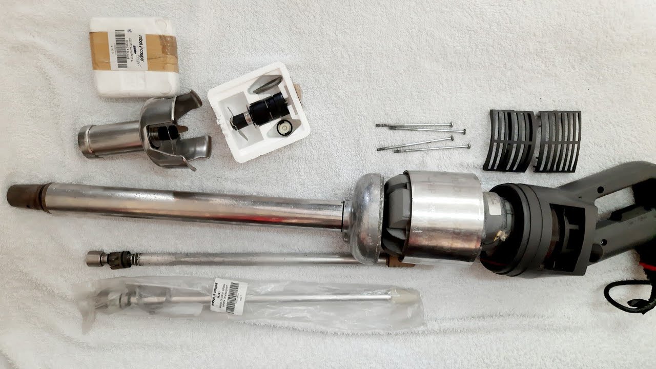 Robot coupe MP550. Driving shaft and Blade replacement. - YouTube