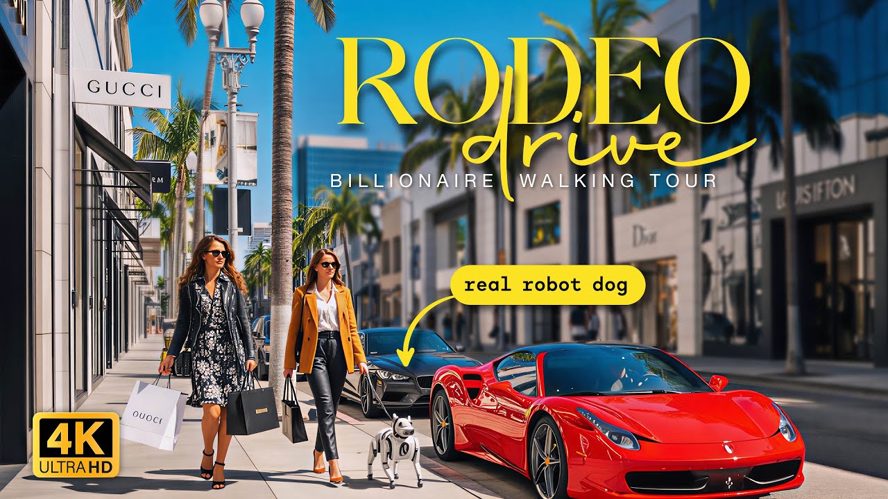 Where billionaires hang out in Los Angeles ๐ Rodeo Drive, Beverly Hills ...