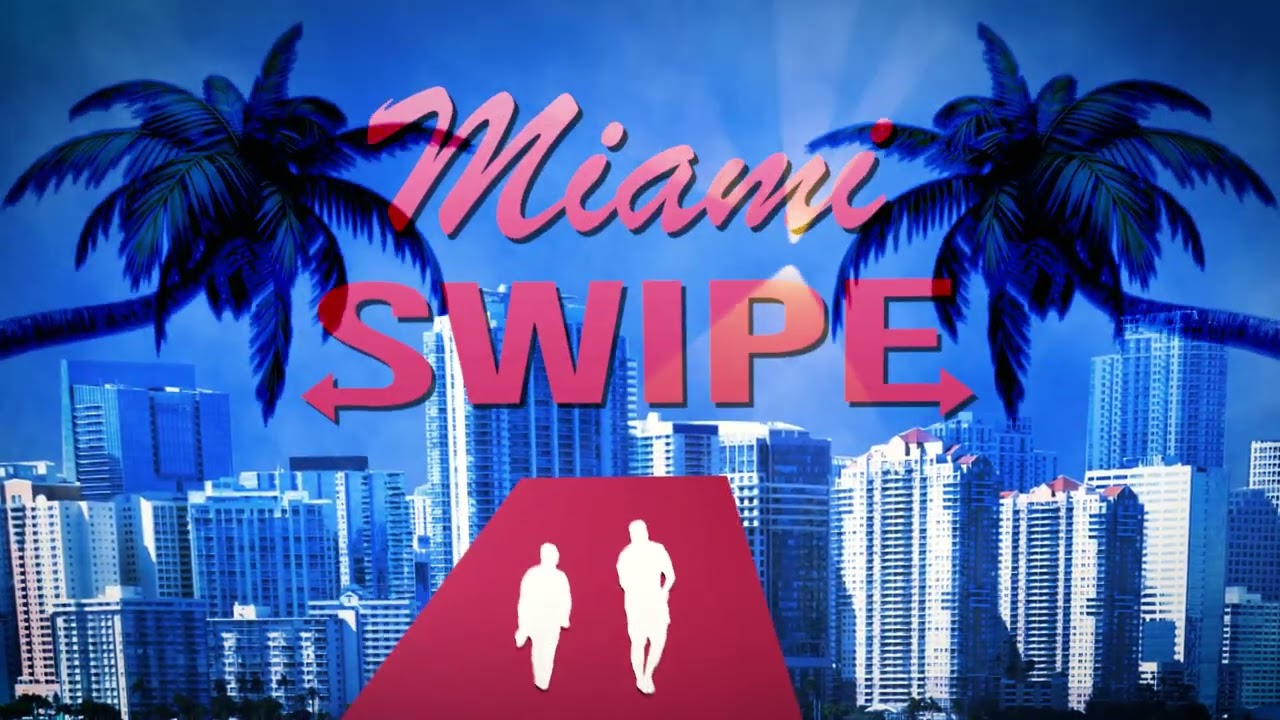 Miami Swipe Logo Animation